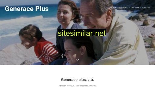 generaceplus.cz alternative sites