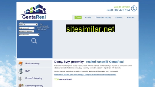 gentareal.cz alternative sites