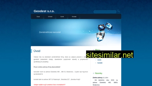 geodest.cz alternative sites