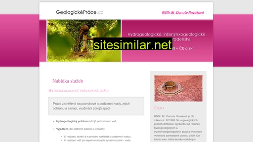geologickeprace.cz alternative sites
