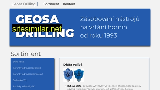 geosadrilling.cz alternative sites