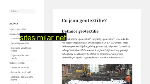 geotextilie.cz alternative sites