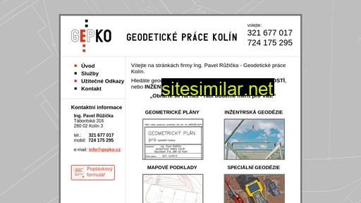 gepko.cz alternative sites
