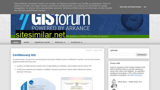 gisforum.cz alternative sites