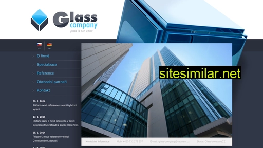 glass-company.cz alternative sites