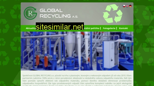 globalrecycling.cz alternative sites