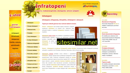 gloriet-infratopeni.cz alternative sites