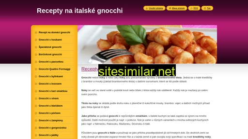 Gnocchi-recepty similar sites