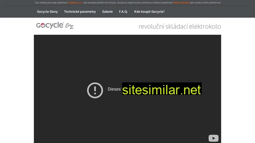 gocycle-elektrokola.cz alternative sites