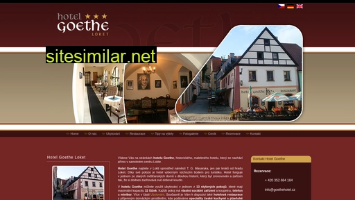 goethe-hotel.cz alternative sites