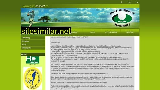 golf-hosport.cz alternative sites
