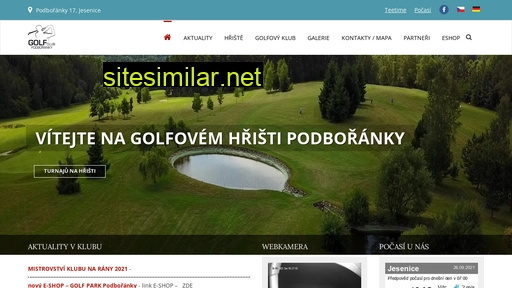 golfpark.cz alternative sites