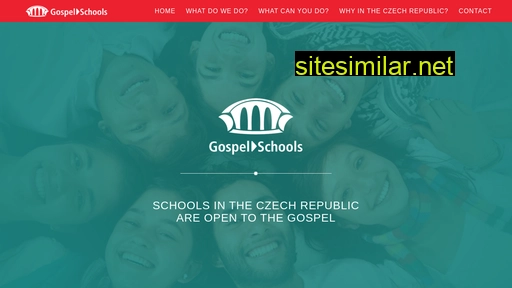 gospeltoschools.cz alternative sites