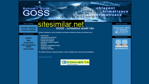 goss.cz alternative sites