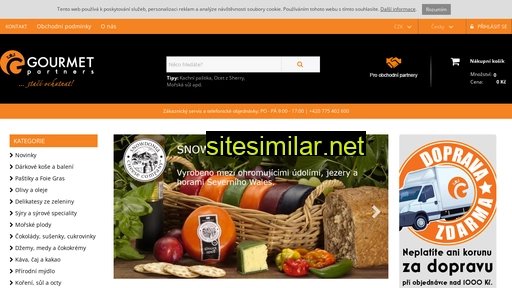 gourmet-partners.cz alternative sites