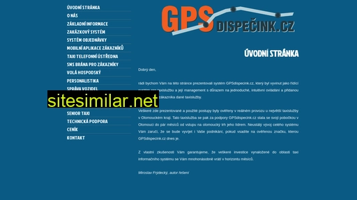 gpsdispecink.cz alternative sites
