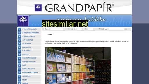 grandpapir.cz alternative sites