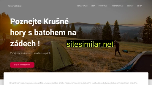 greatwalks.cz alternative sites