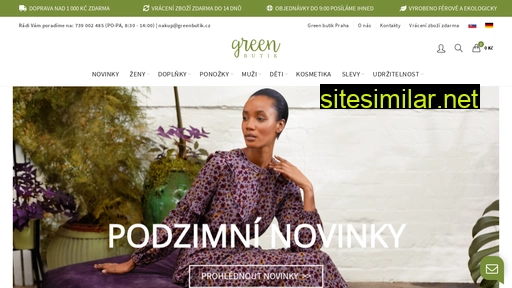 greenbutik.cz alternative sites