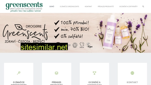 greenscents.cz alternative sites