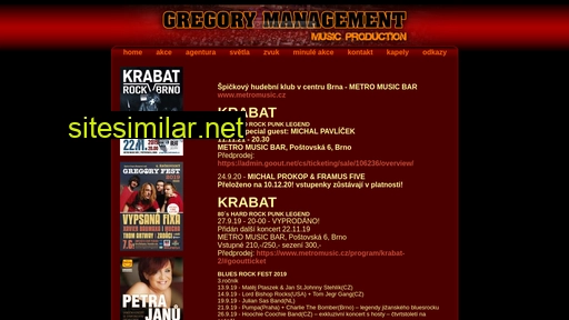 gregory.cz alternative sites