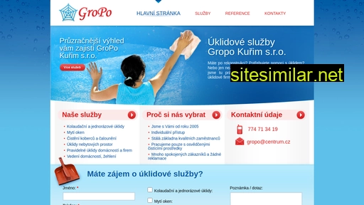 gropo-uklidy.cz alternative sites