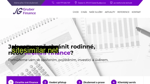 gruberfinance.cz alternative sites