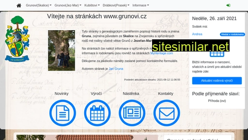 grunovi.cz alternative sites