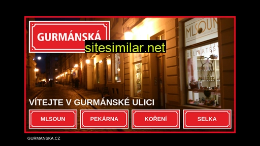 gurmanska.cz alternative sites