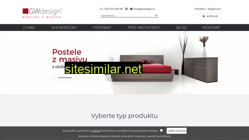 gwdesign.cz alternative sites