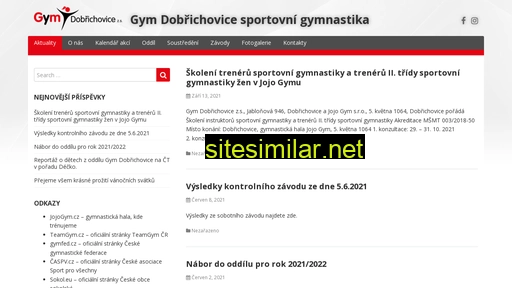 gymdobrichovice.cz alternative sites