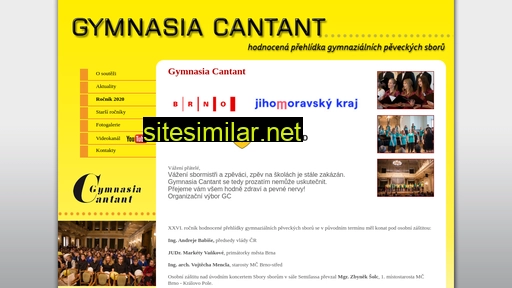 gymnasiacantant.cz alternative sites