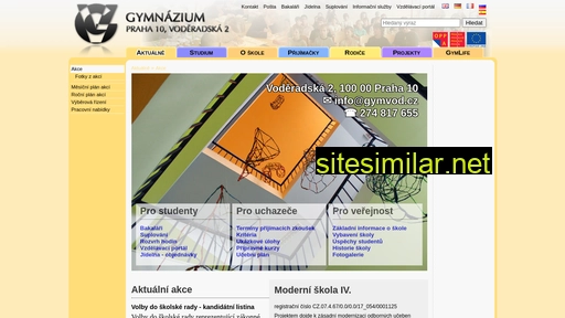 gymvod.cz alternative sites