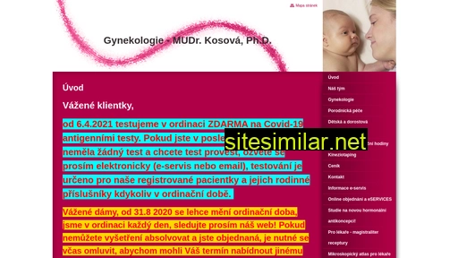 gynekologie-kosova.cz alternative sites