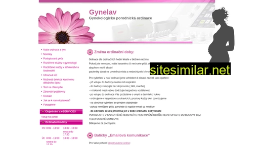 gynelav.cz alternative sites