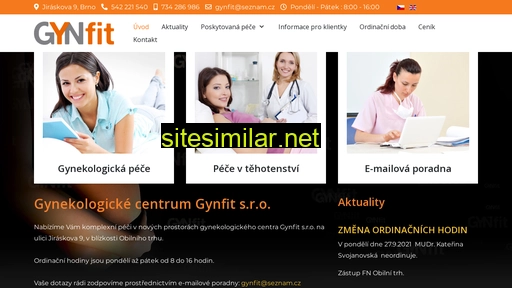 gynfit.cz alternative sites