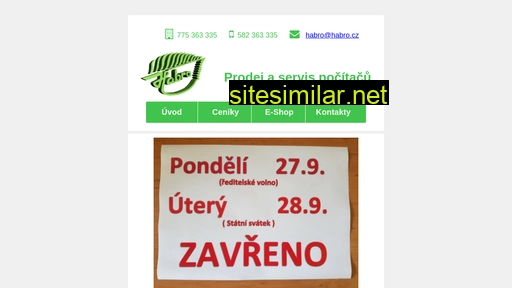 habro.cz alternative sites