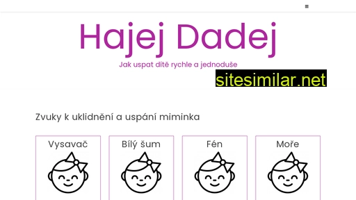 hajejdadej.cz alternative sites