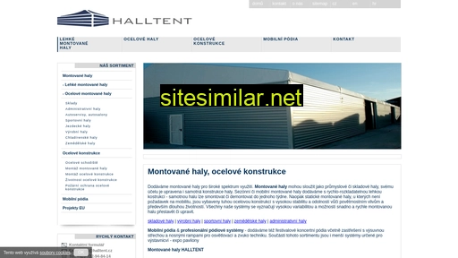 halltent.cz alternative sites