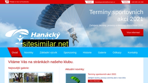 hanackyparaklub.cz alternative sites