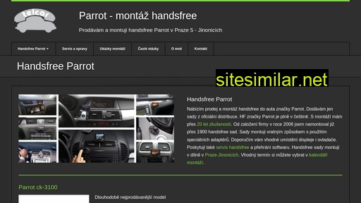 handsfree-parrot.cz alternative sites