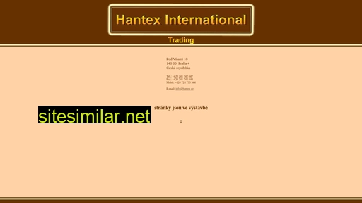 hantex.cz alternative sites
