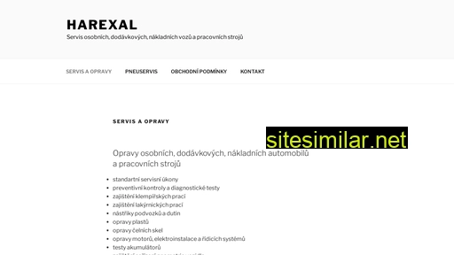 harexal.cz alternative sites