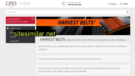 harvestbelts.cz alternative sites