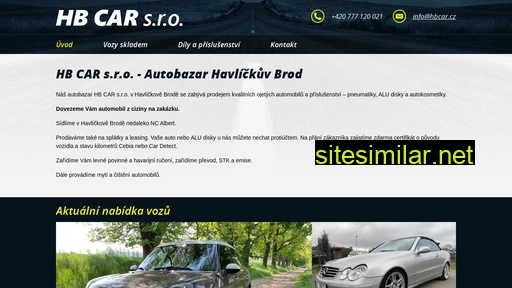 hbcar.cz alternative sites