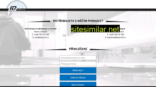 hbprofi.cz alternative sites