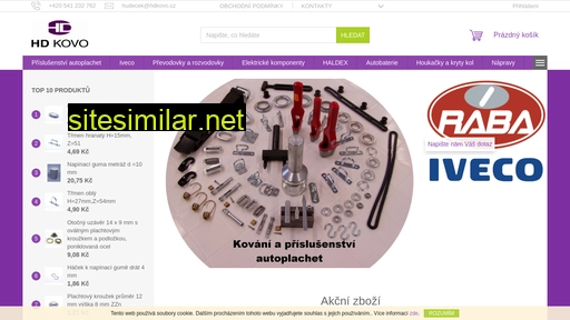 hdkovo-eshop.cz alternative sites