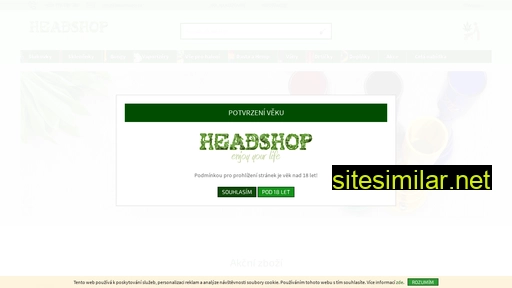 headshop.cz alternative sites