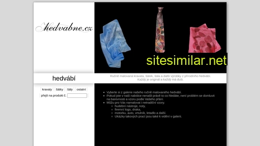 hedvabne.cz alternative sites