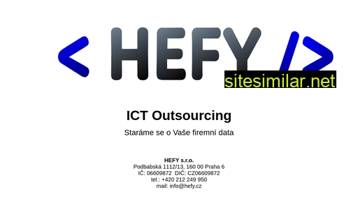 hefy.cz alternative sites